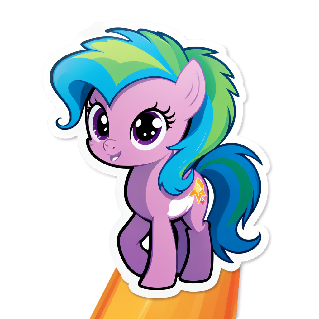 Cute Brony Sticker