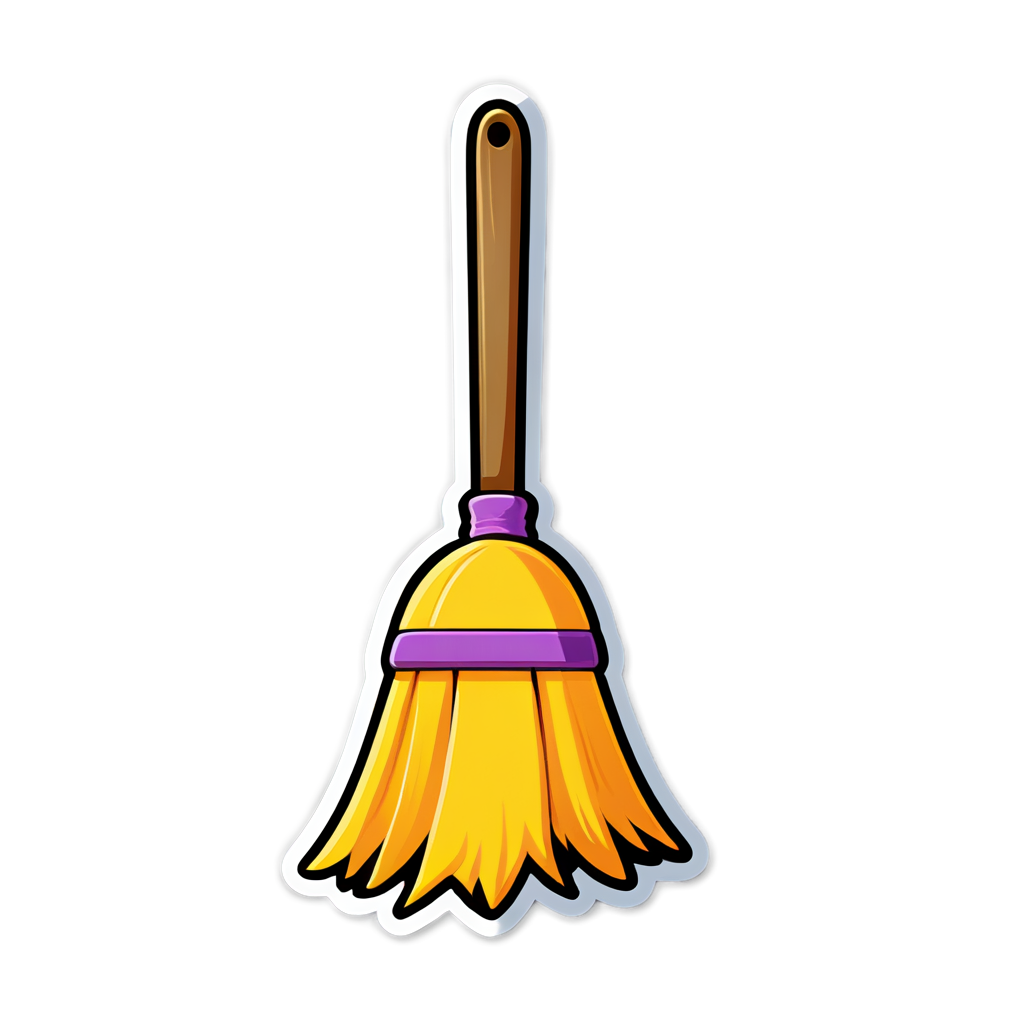 Broom Sticker Ideas