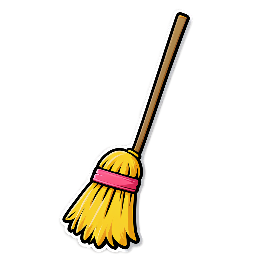 Broom Sticker Ideas