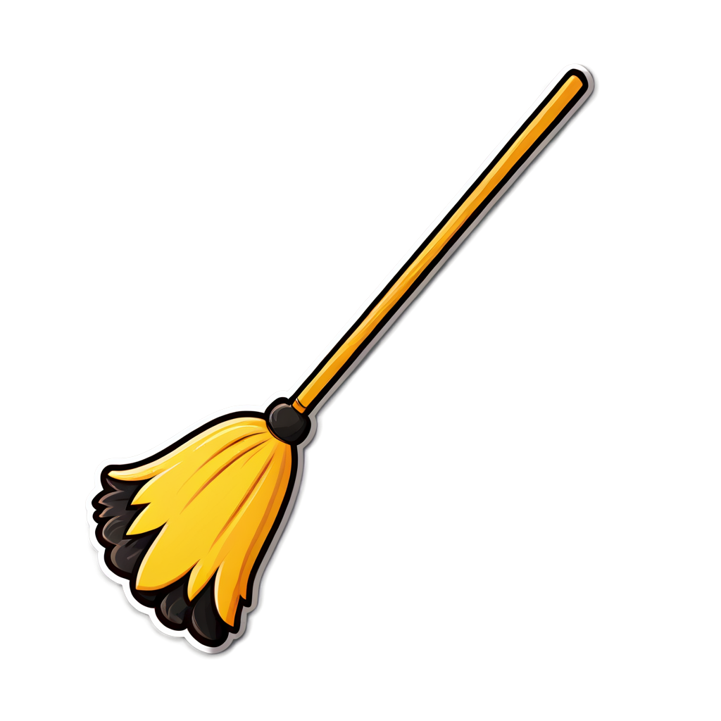 Broom Sticker Ideas