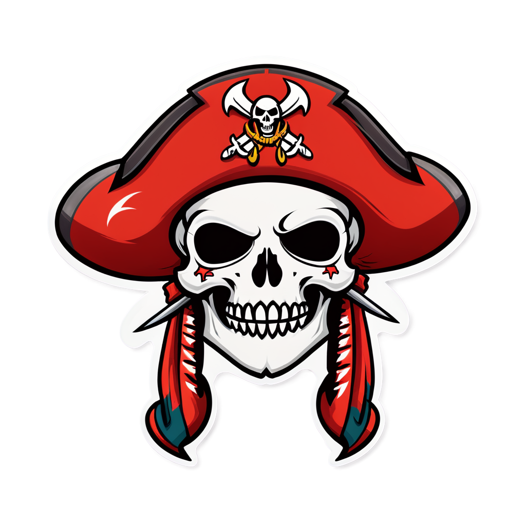 Cute Buccaneers Sticker