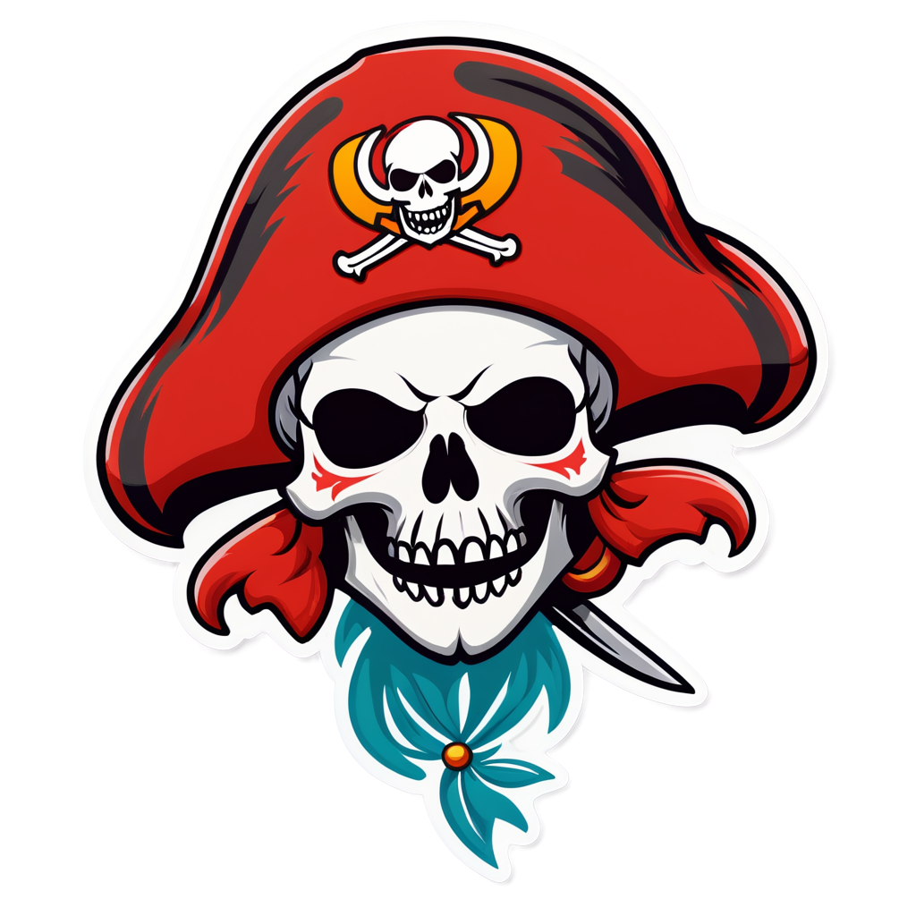 Cute Buccaneers Sticker