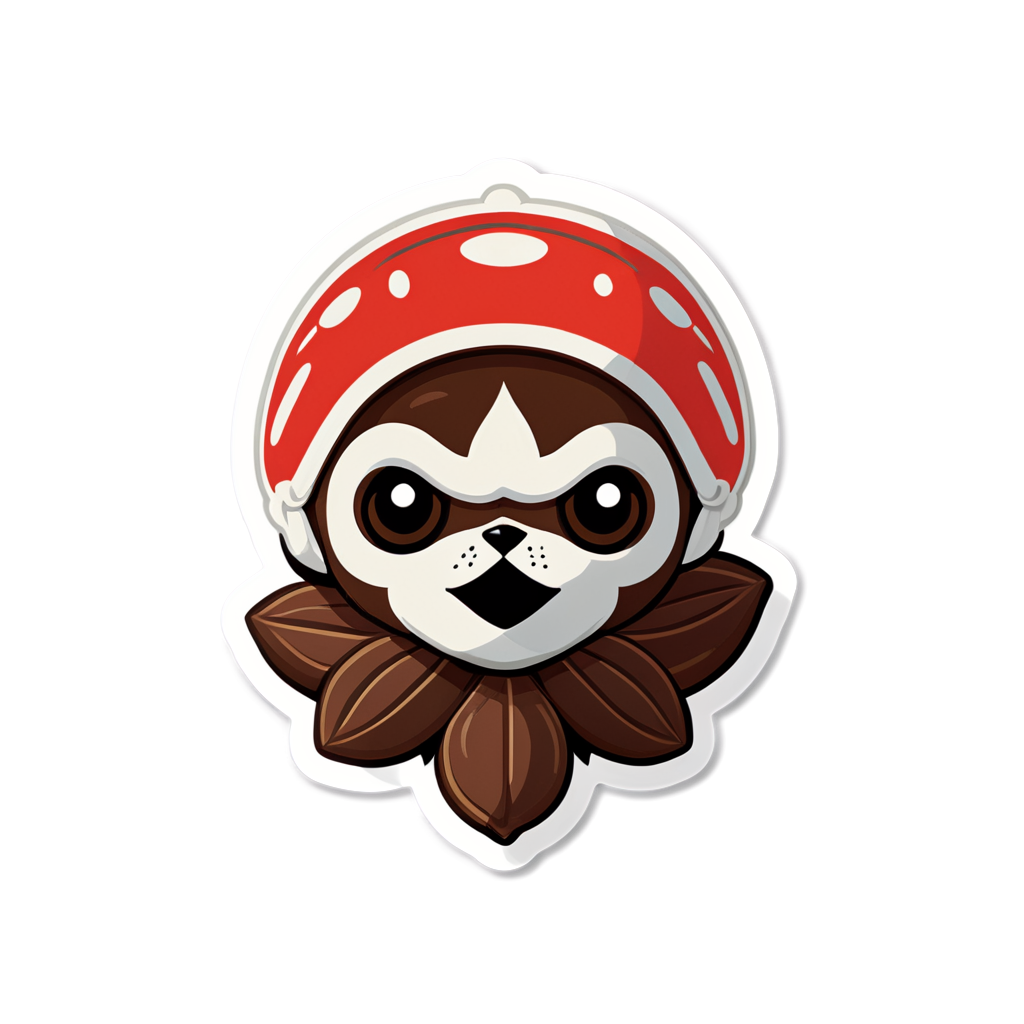 Cute Buckeye Sticker