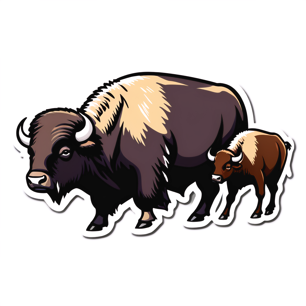 Buffaloes Sticker Collection