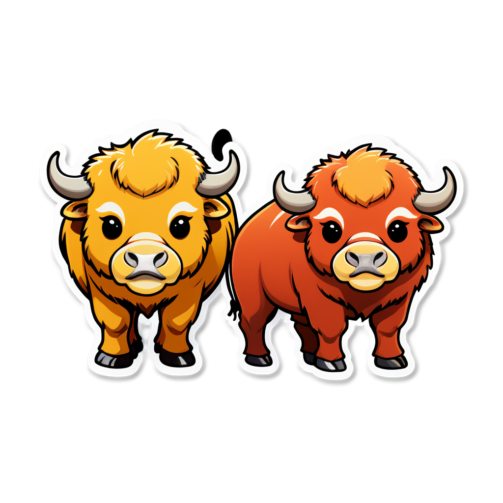 Buffaloes Sticker Ideas