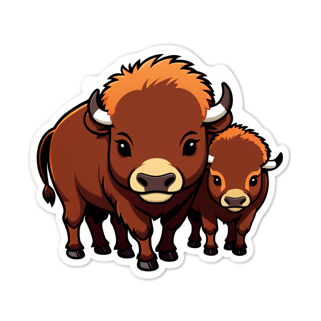 Buffaloes Sticker Ideas