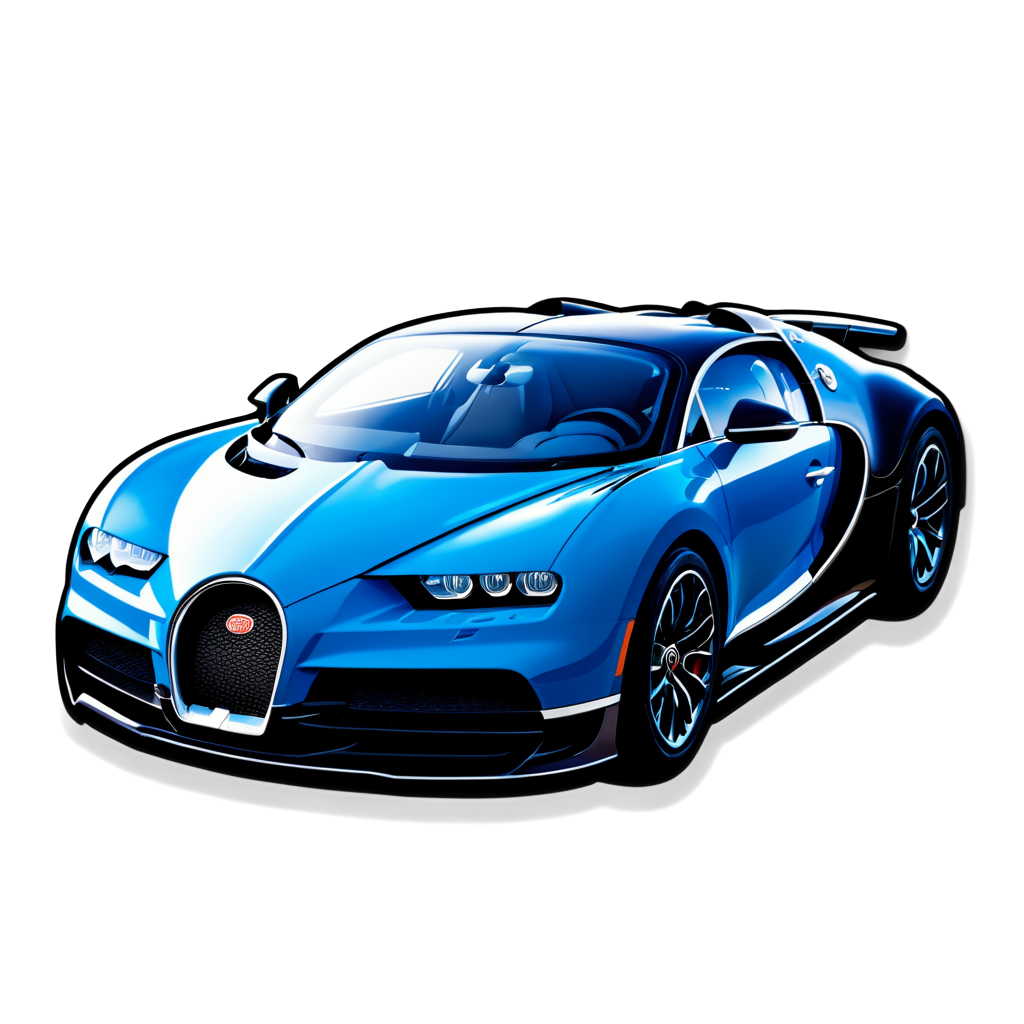 Bugatti Sticker Collection