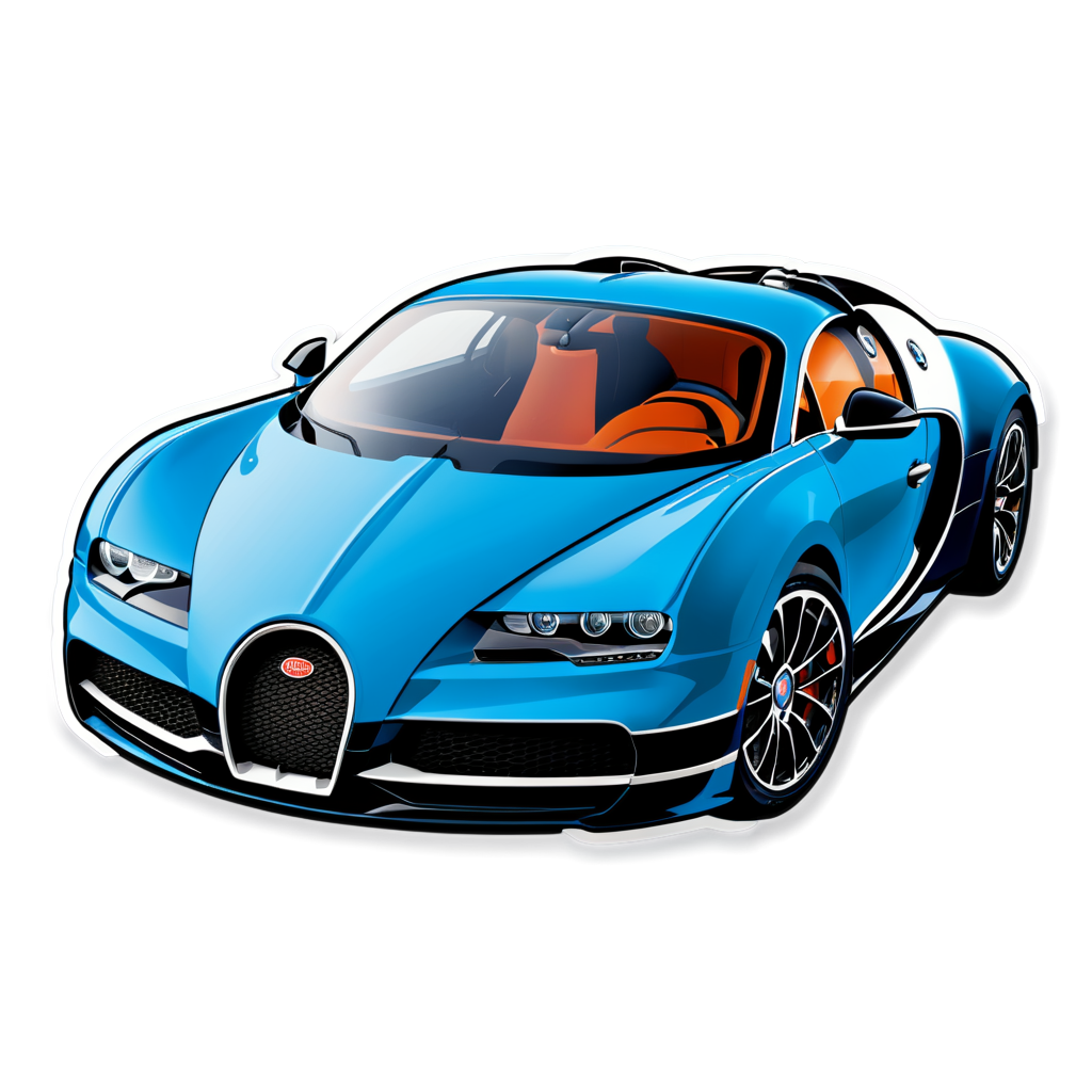 Bugatti Sticker Collection