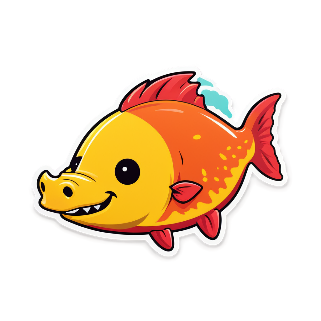 Cute Bullhead Sticker