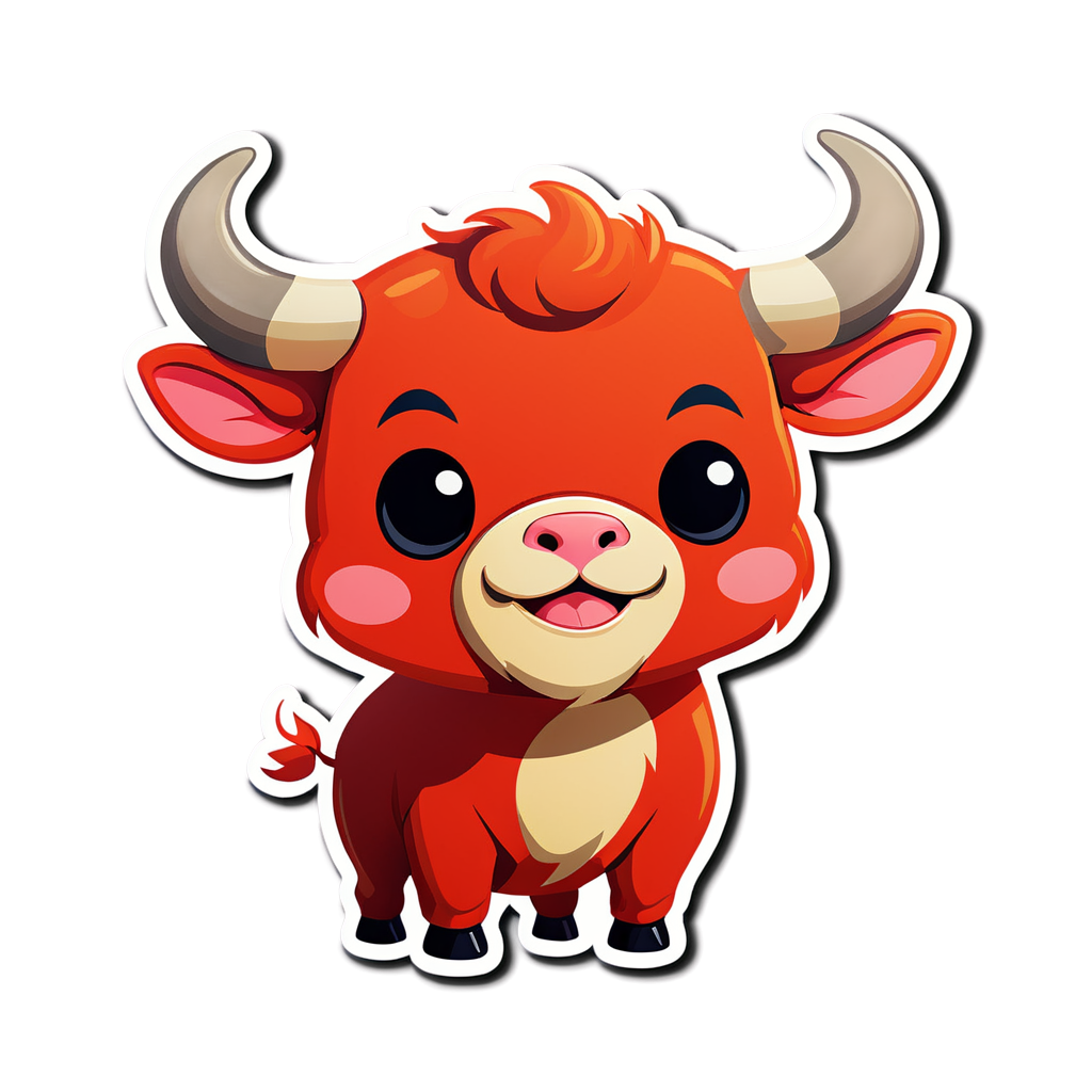 Cute Bullz Sticker