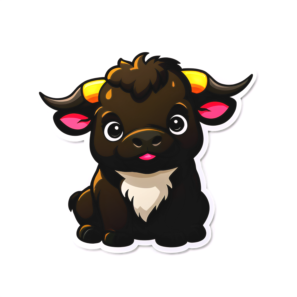 Cute Bullz Sticker