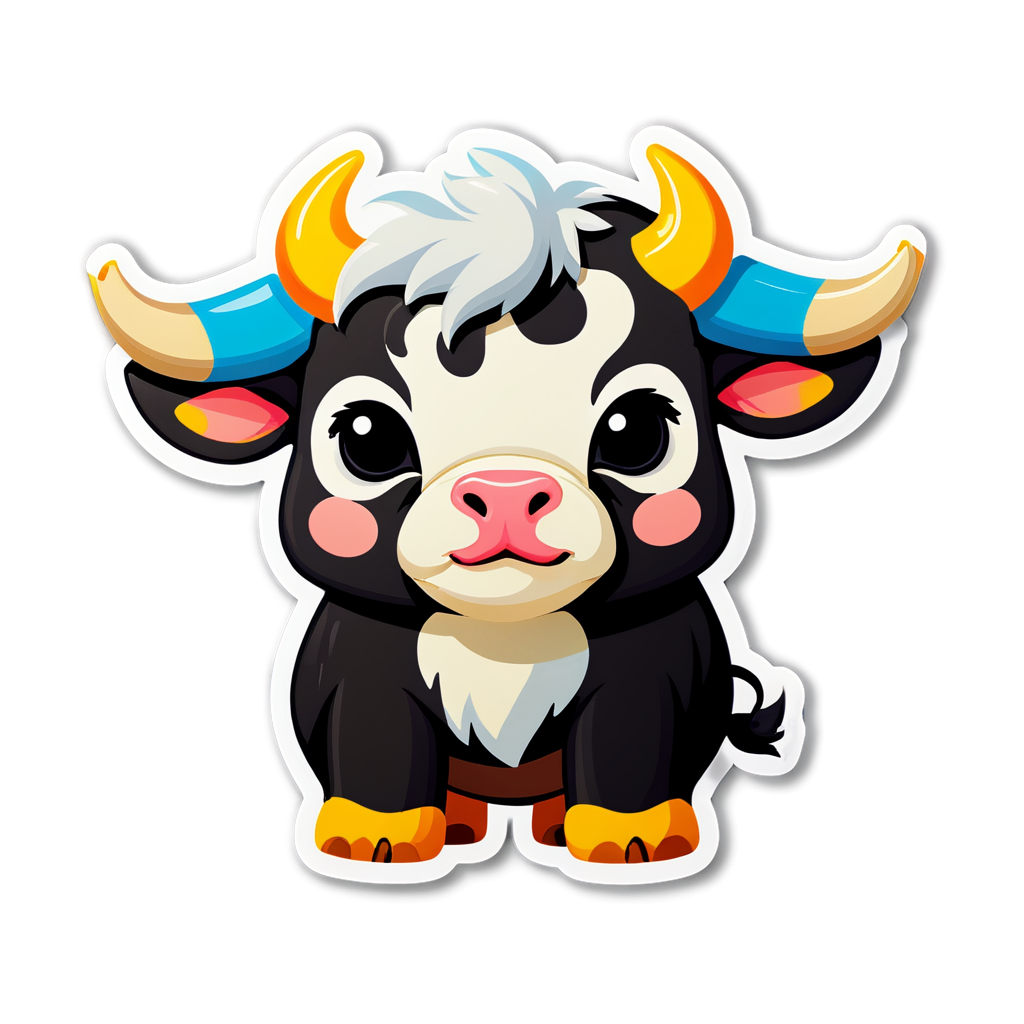 Cute Bullz Sticker