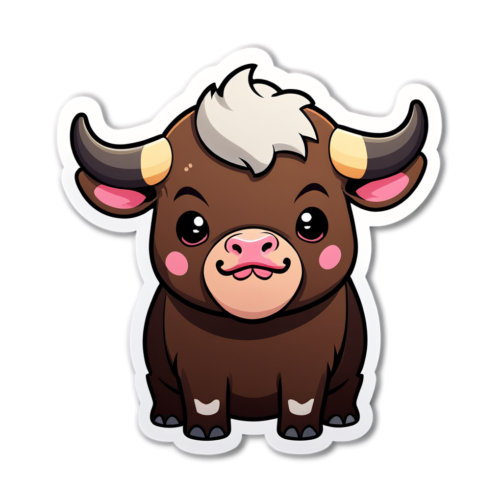 Cute Bullz Sticker