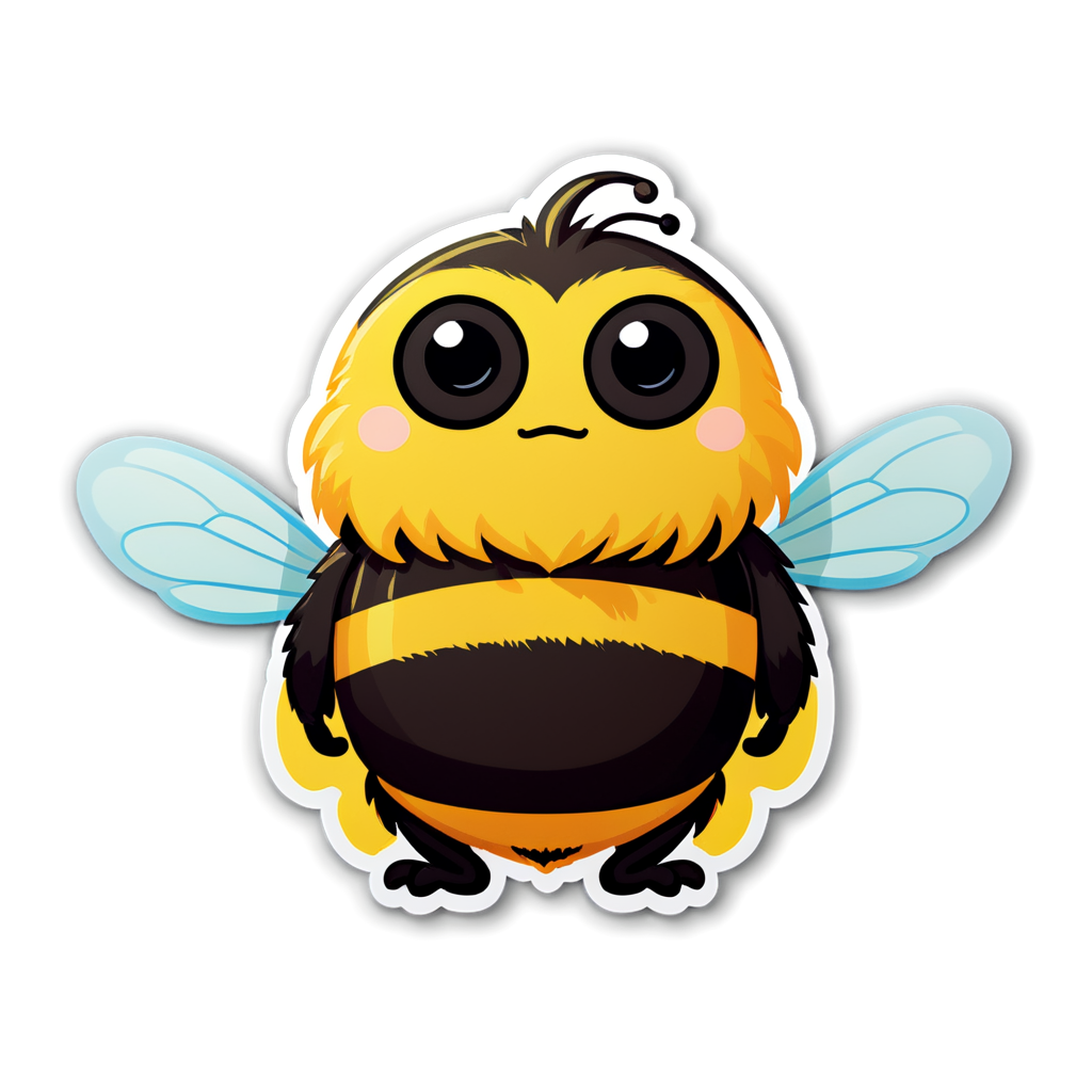 Cute Bumble Sticker