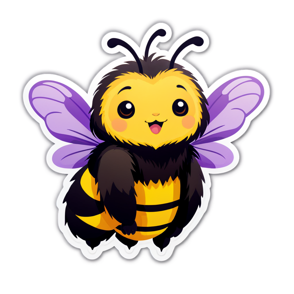 Cute Bumble Sticker