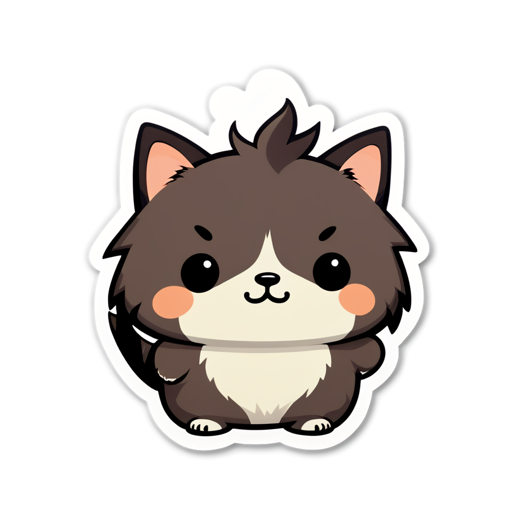 Cute Buri Sticker