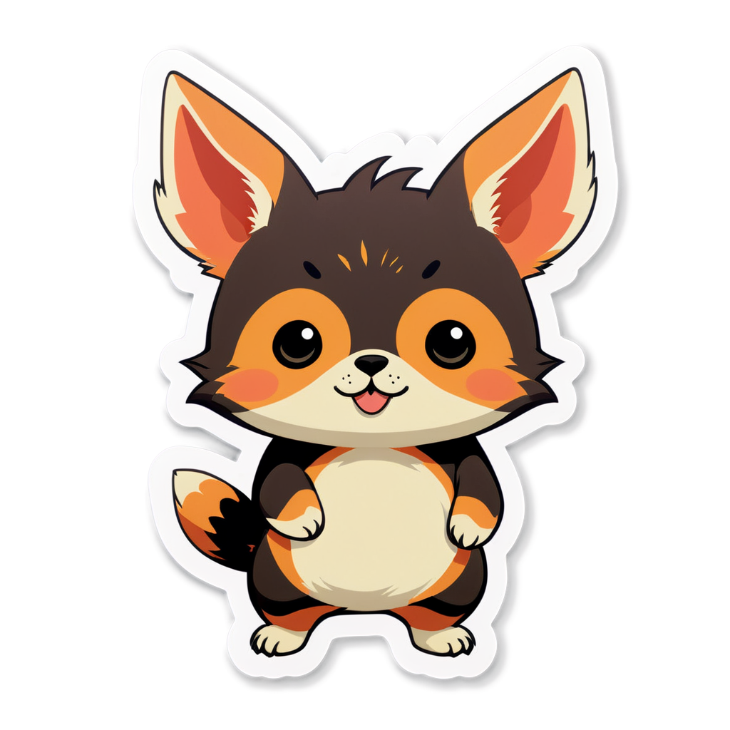 Cute Buri Sticker