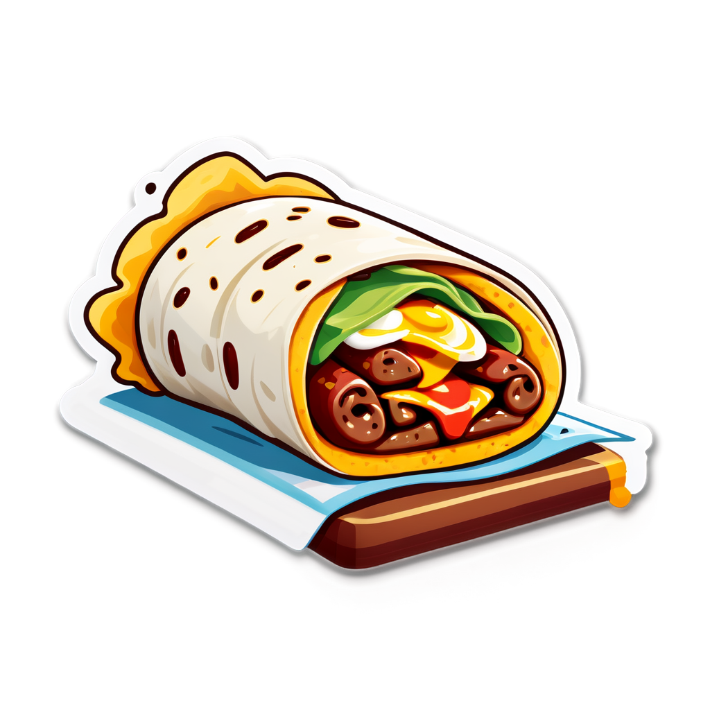 Burrito Sticker Kit