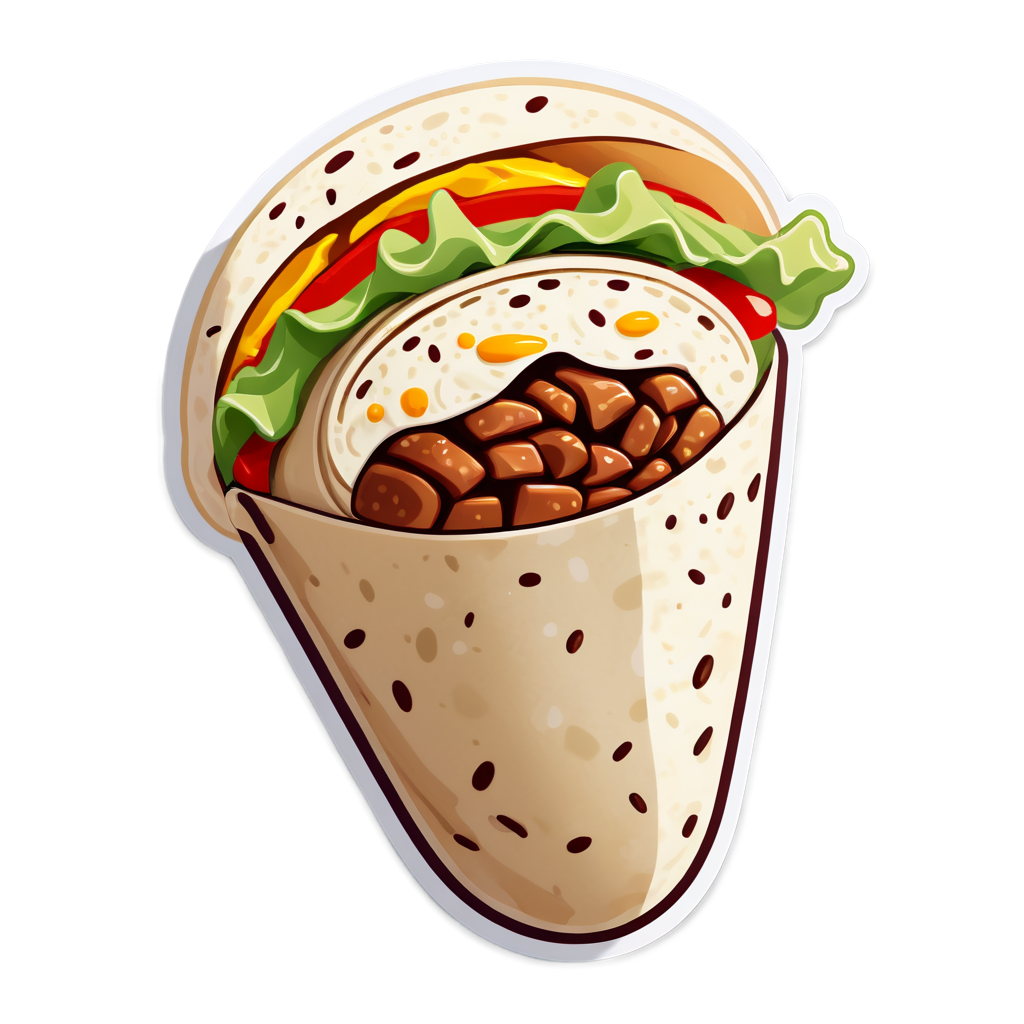 Burrito Sticker Kit