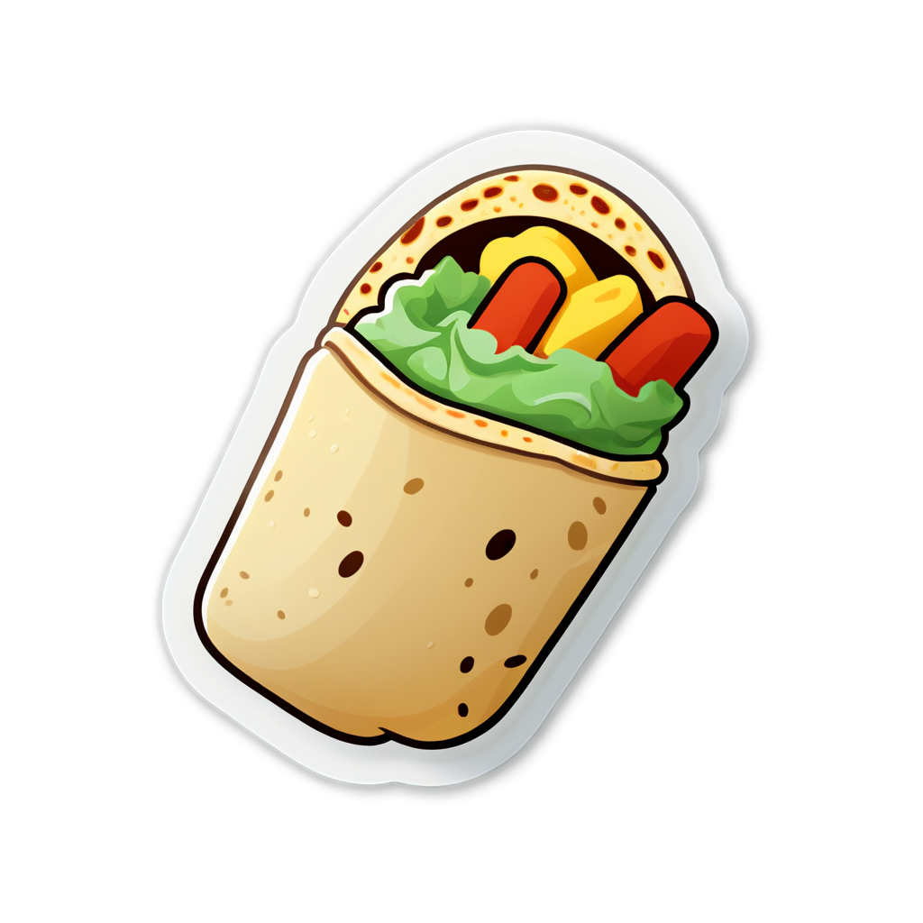 Burrito Sticker Kit