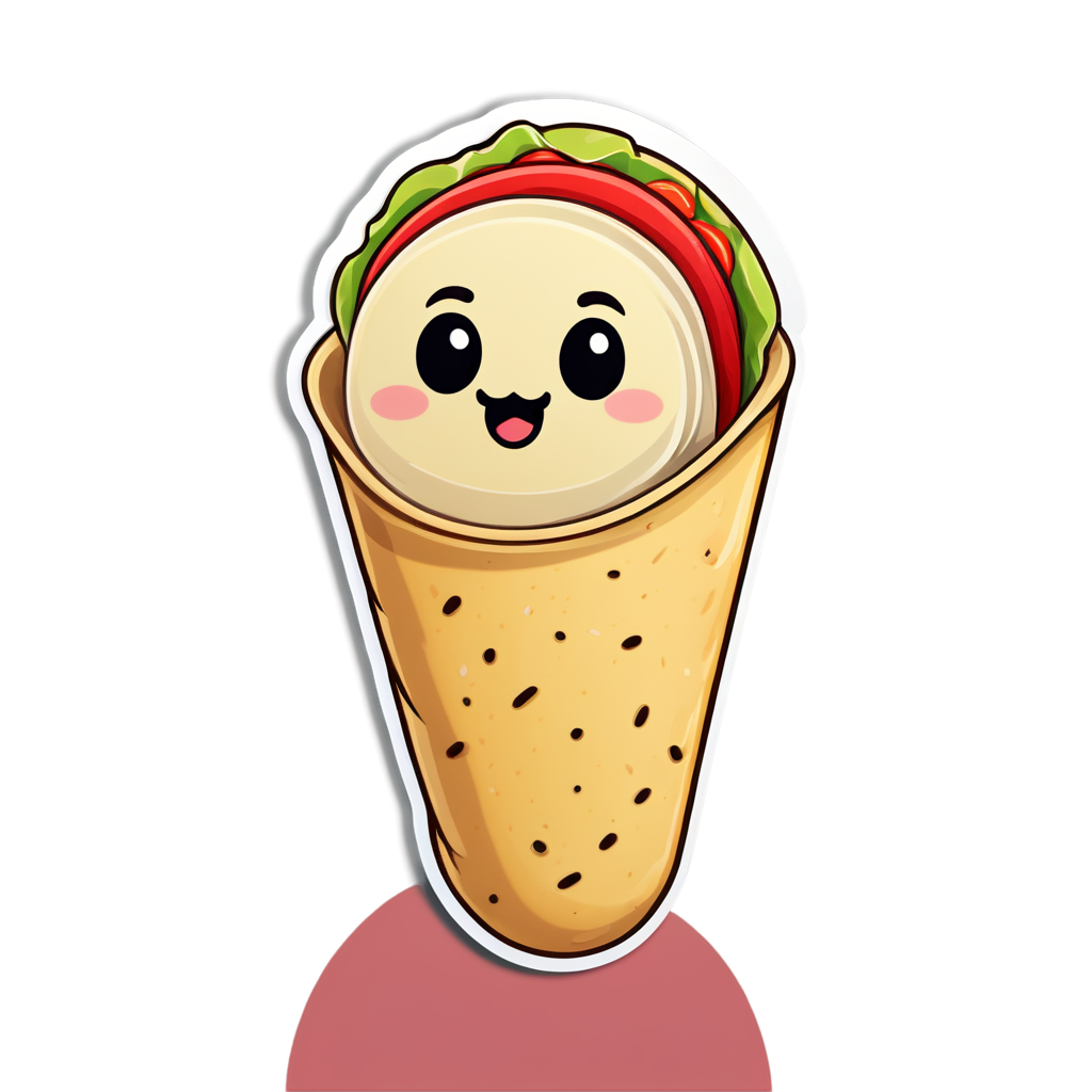 Burrito Sticker Ideas