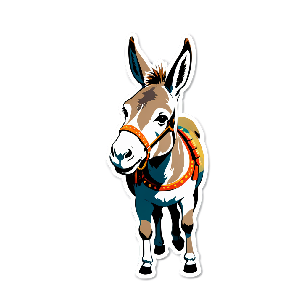 Burro Sticker Kit