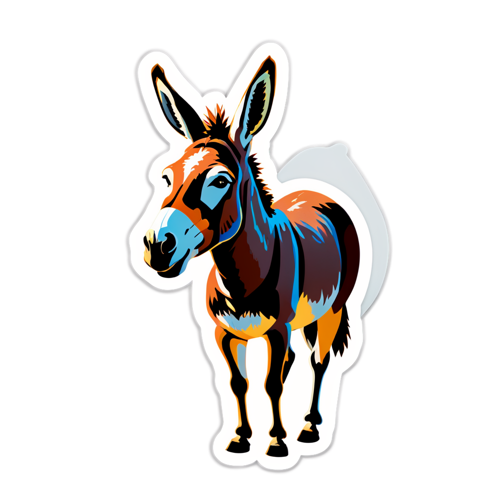 Burro Sticker Kit