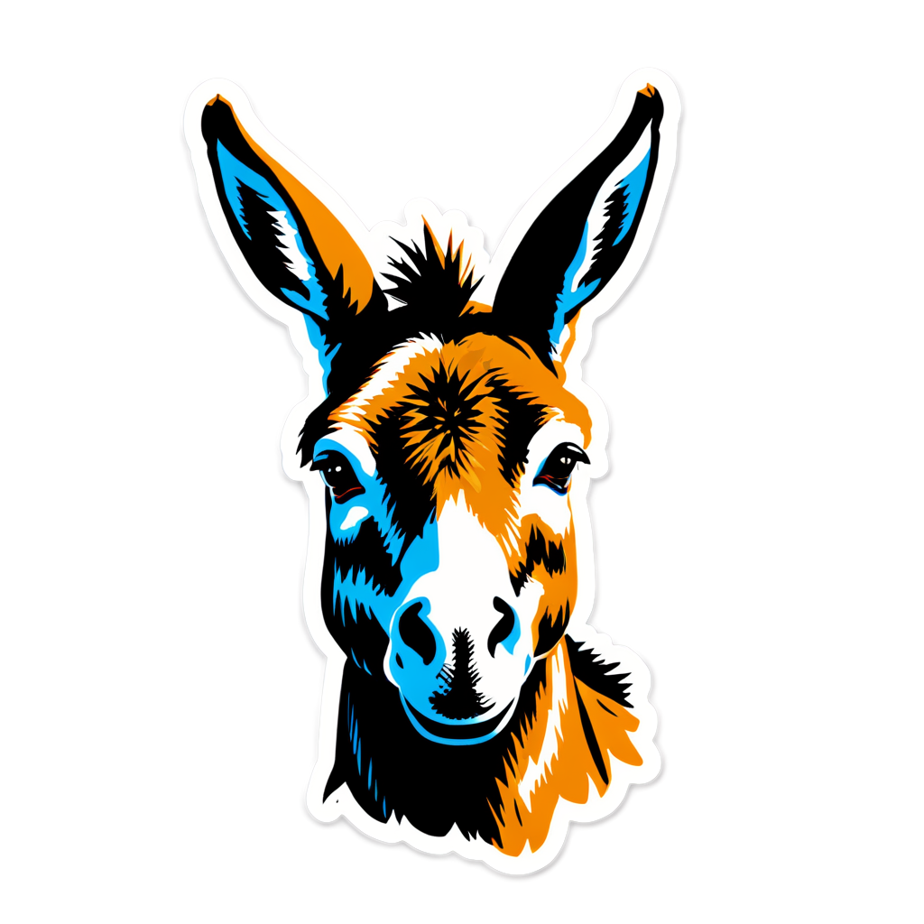 Burro Sticker Kit