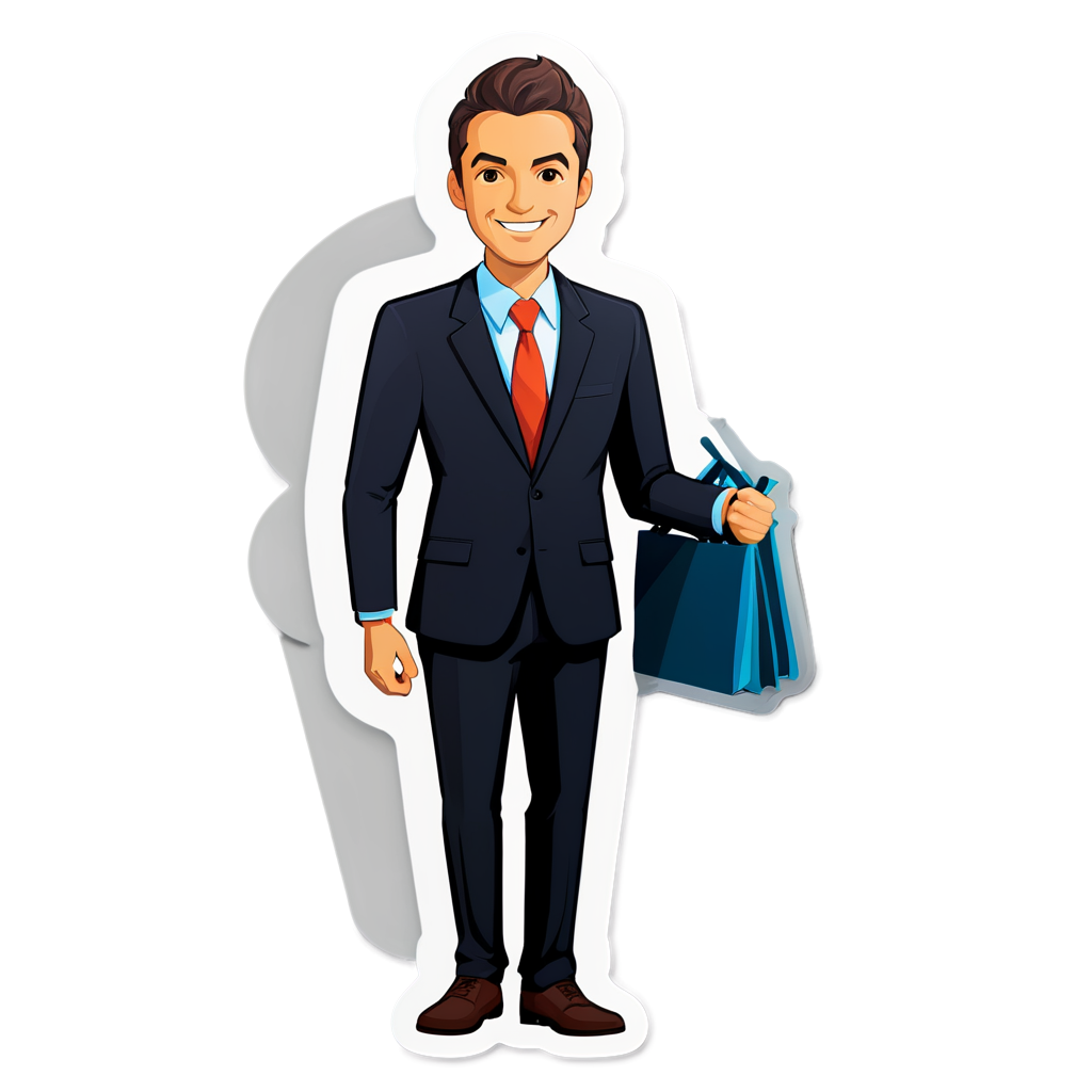 Businessman Sticker Collection