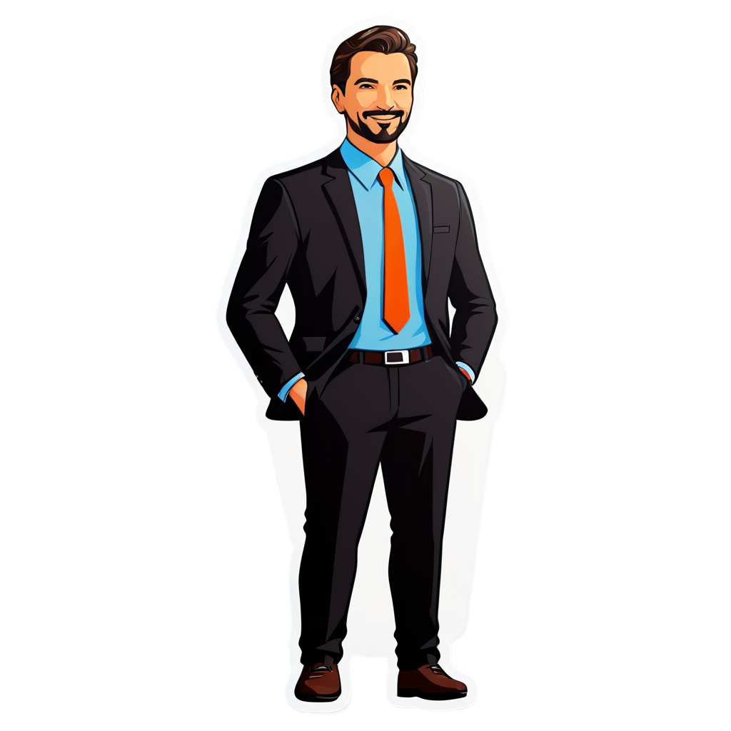 Businessman Sticker Kit