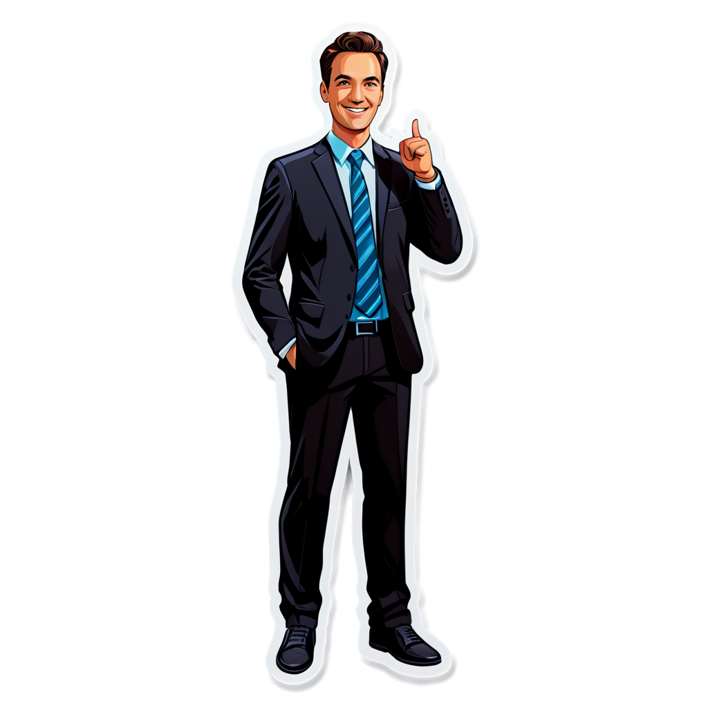 Businessman Sticker Kit