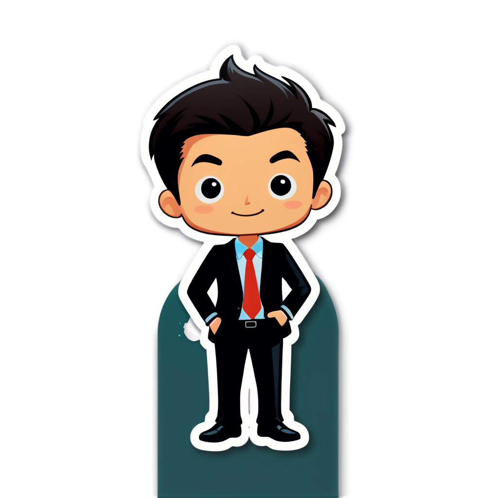 Businessman Sticker Ideas