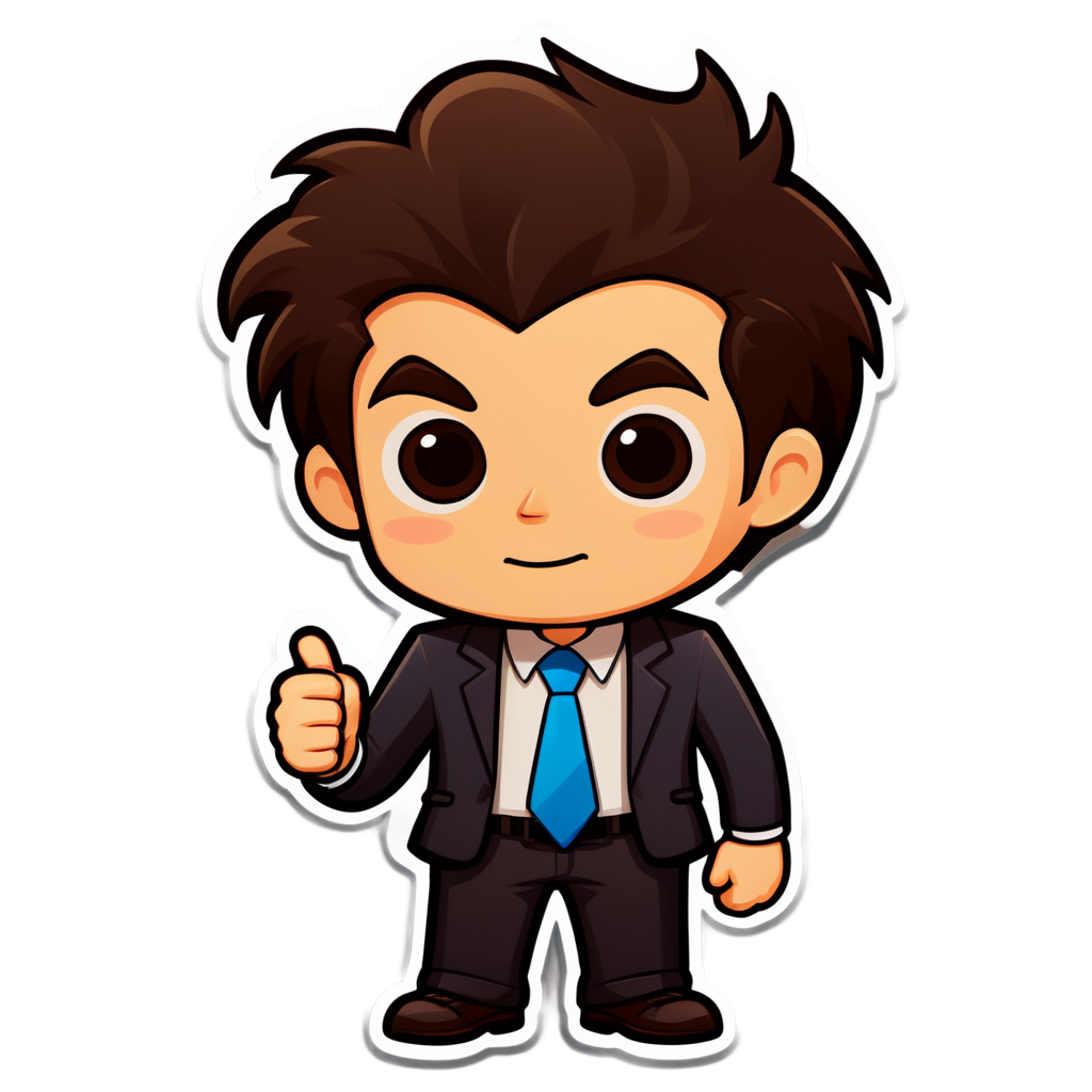 Businessman Sticker Ideas