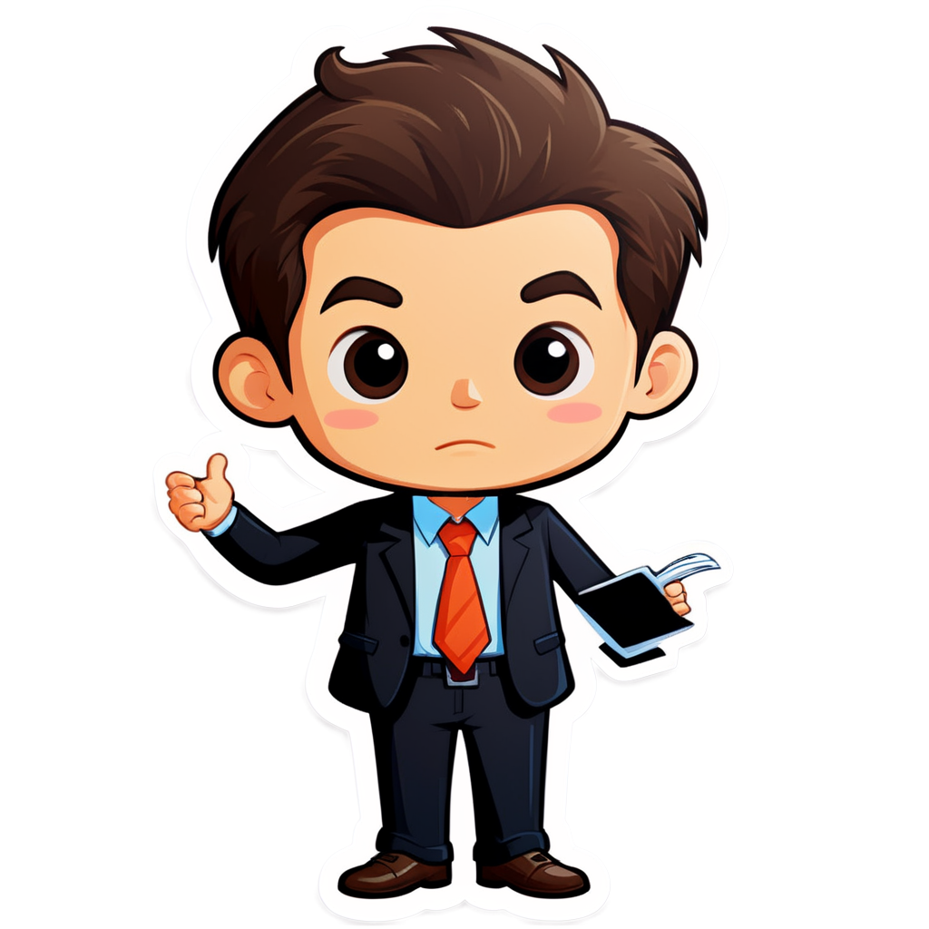 Businessman Sticker Ideas