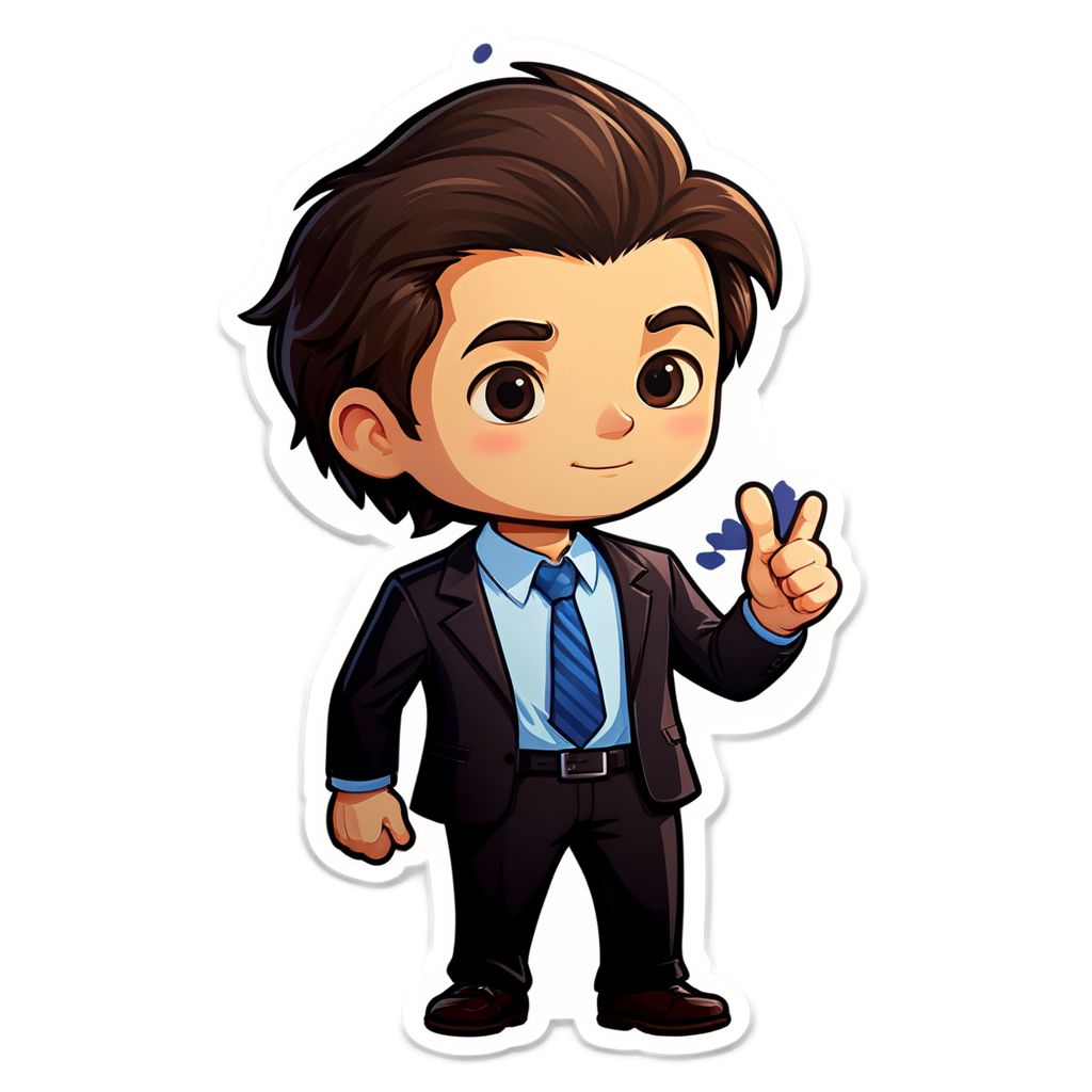 Businessman Sticker Ideas