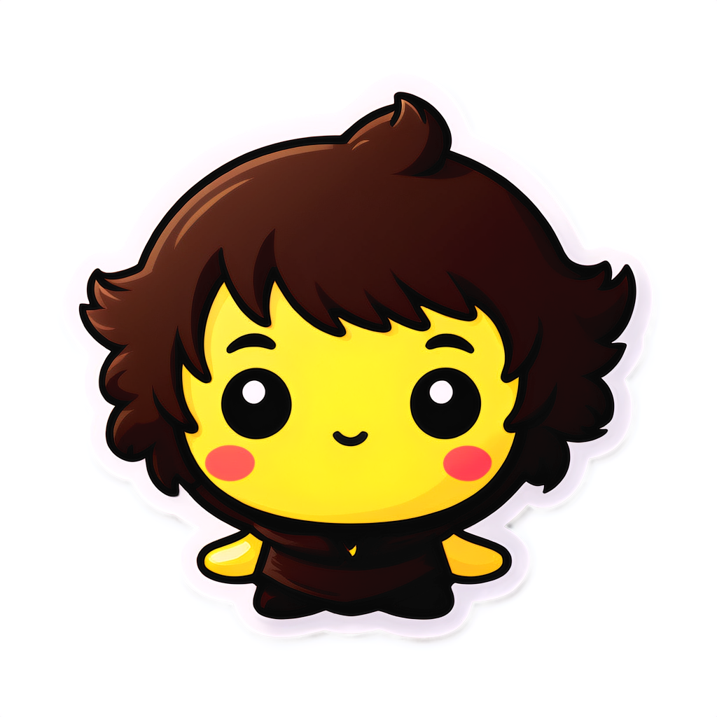 Cute Byedon Sticker