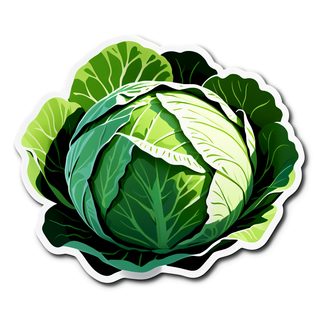 Cabbage Sticker Collection