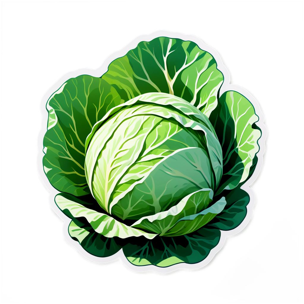 Cabbage Sticker Collection
