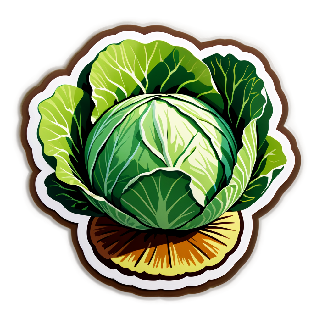 Cabbage Sticker Ideas