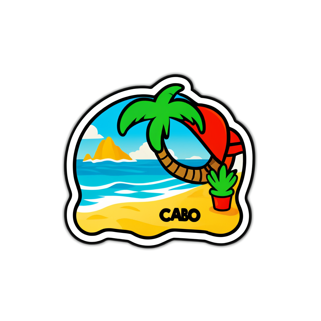 Cute Cabo Sticker
