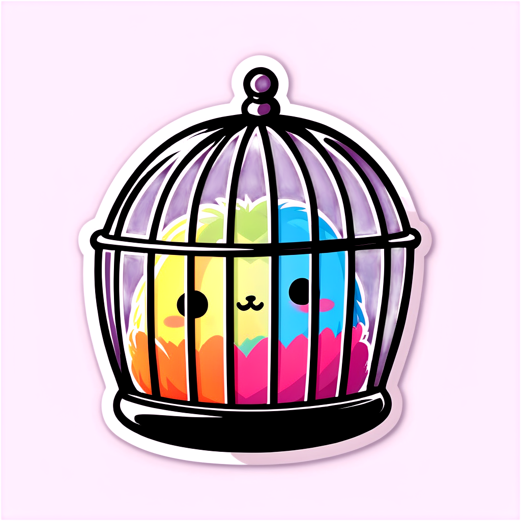 Cage Sticker Ideas