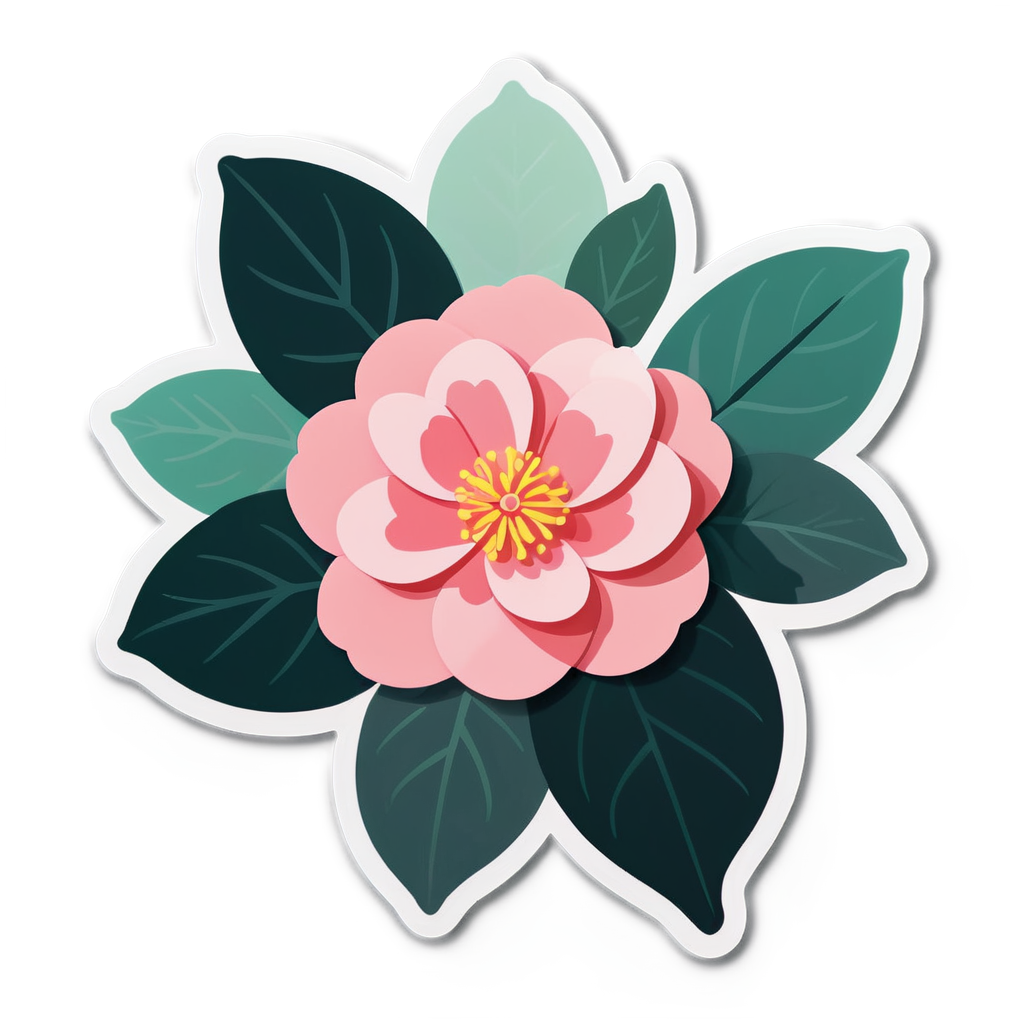 Camellia Sticker Collection