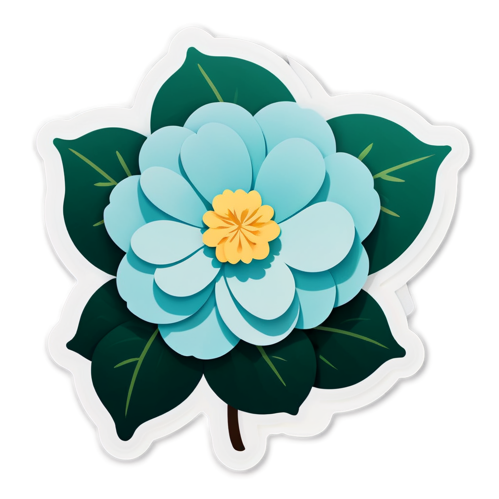 Camellia Sticker Ideas