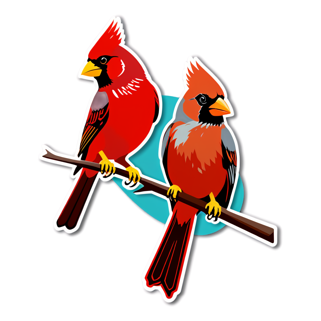 Cardinals Sticker Collection