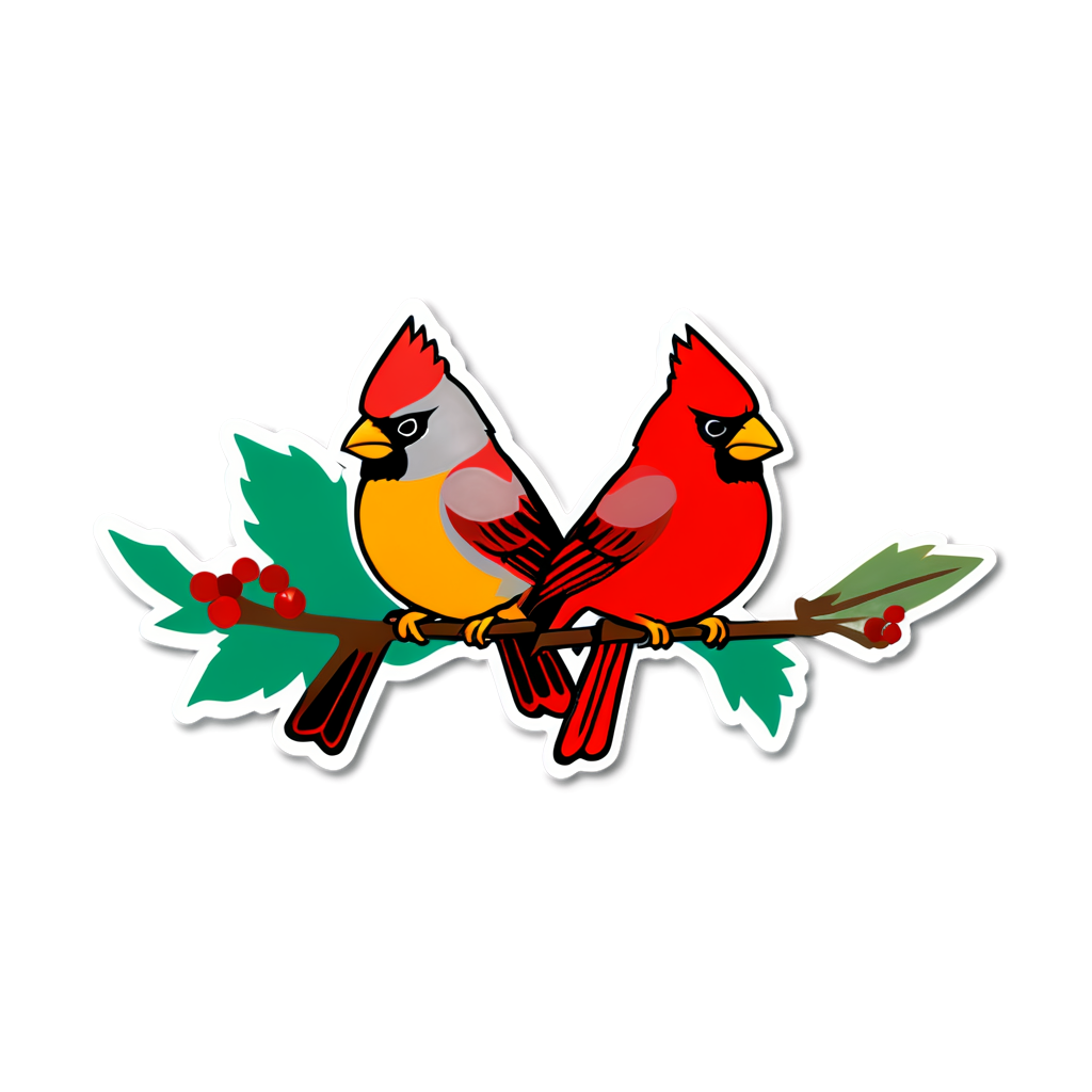 Cardinals Sticker Kit