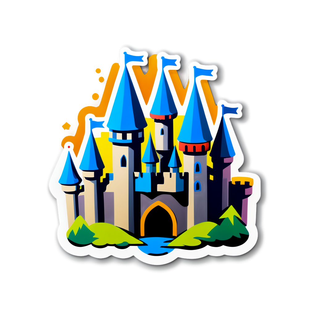 Castles Sticker Kit