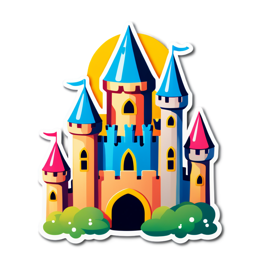Castles Sticker Ideas