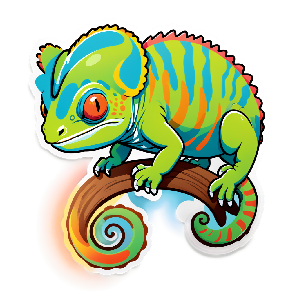 Chameleon Sticker Collection