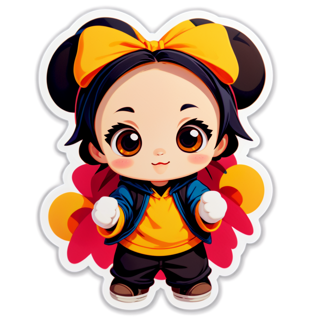 Cute Characters Sticker
