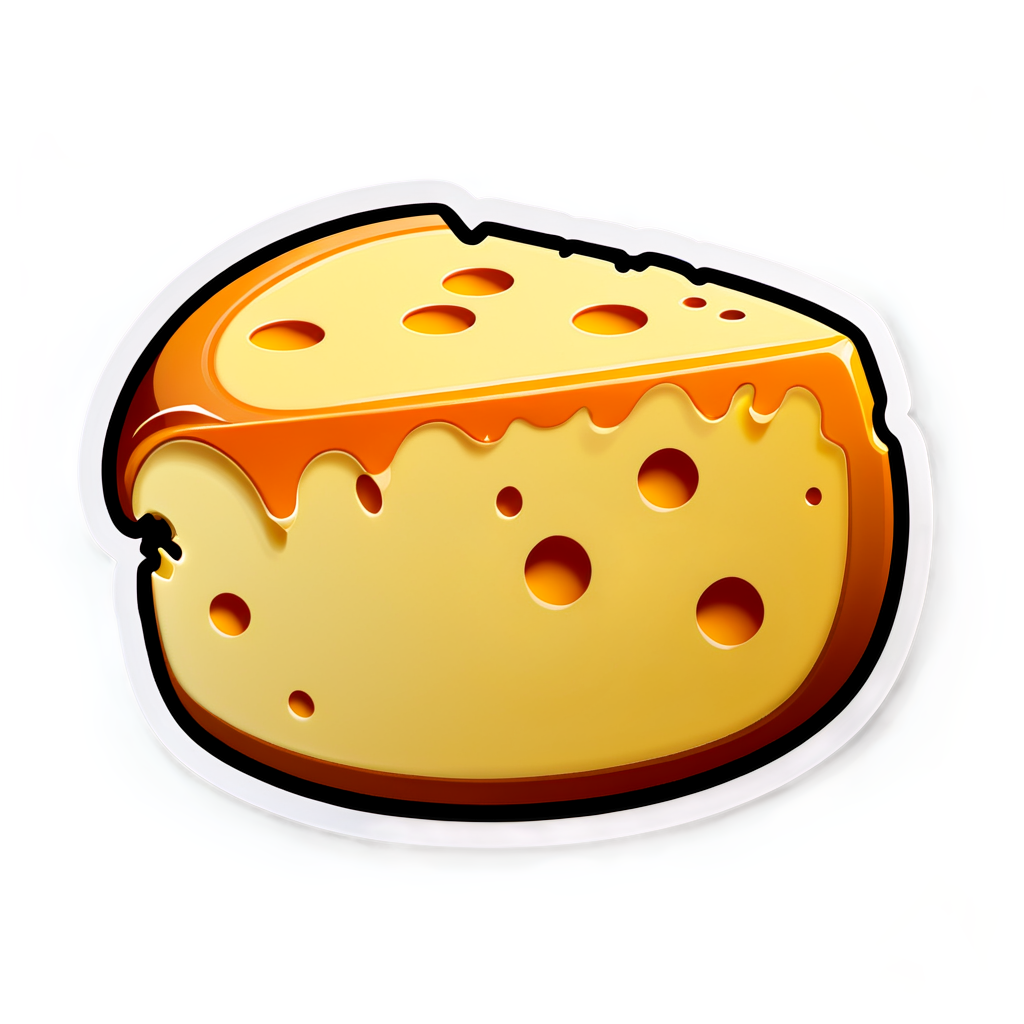 Cheese Sticker Collection